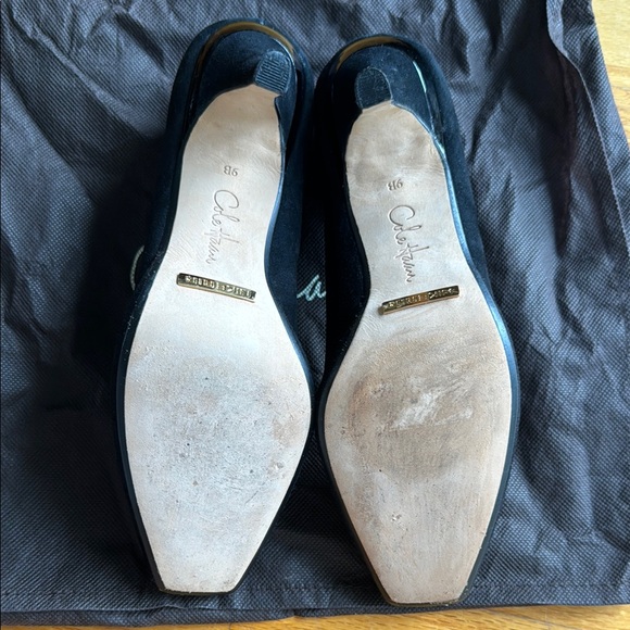 Cole Haan Black Suede Women's Shoes - Picture 4 of 7